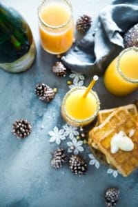 Christmas healthy food and drinks