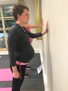 Pregnancy exercises.