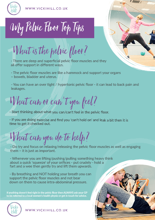 Pelvic Floor Tips